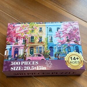 Colorful 500-Piece Puzzle
